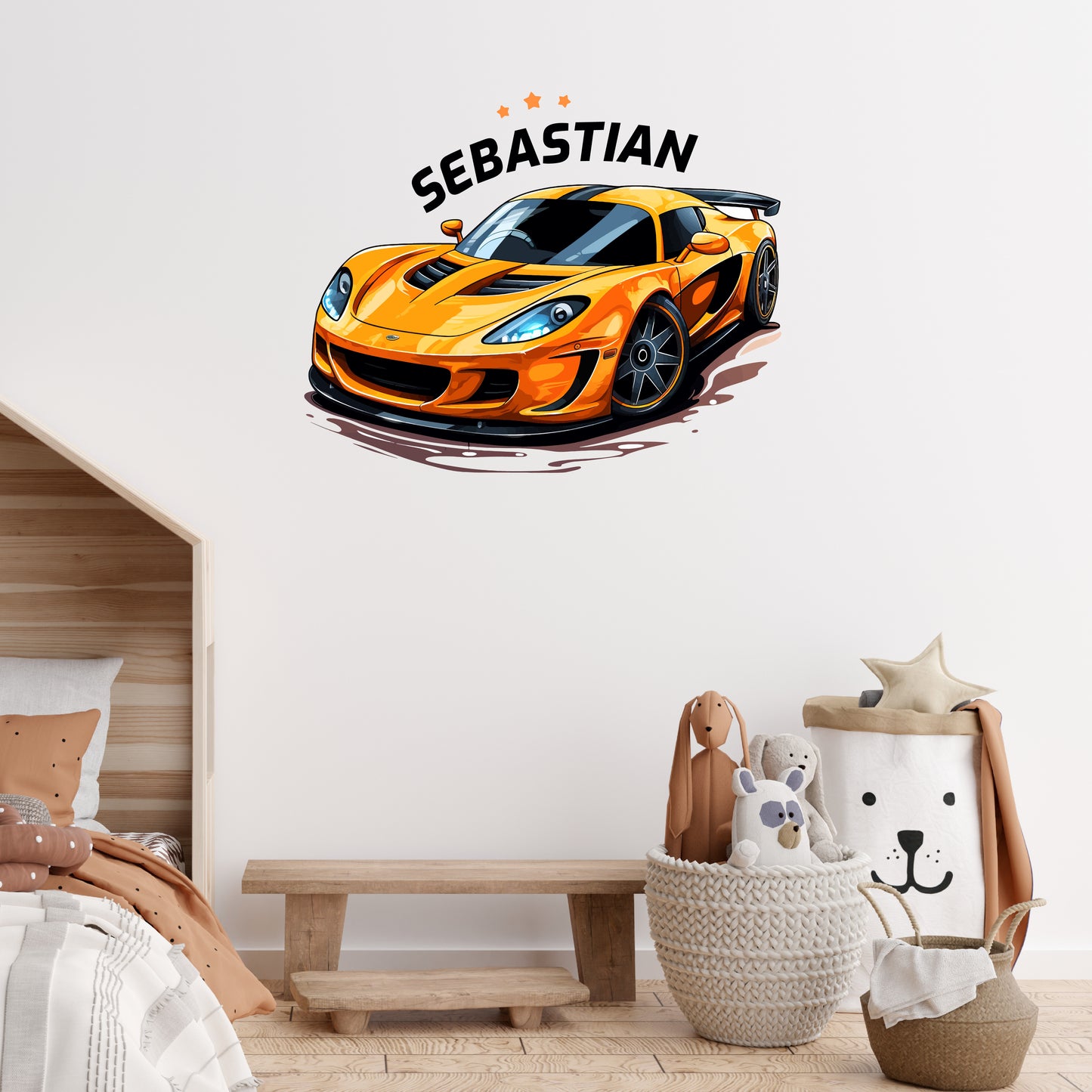 Custom Wall Decals - Custom Name Lotus Exige Wall Decal: Speed and Elegance