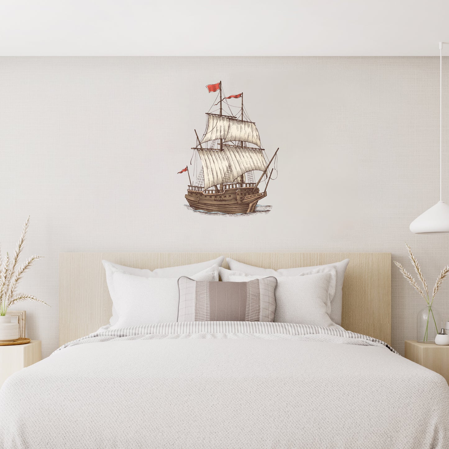 Custom Wall Decals - Pirate's Voyage: Pirate Ship Wall Decal Adventure